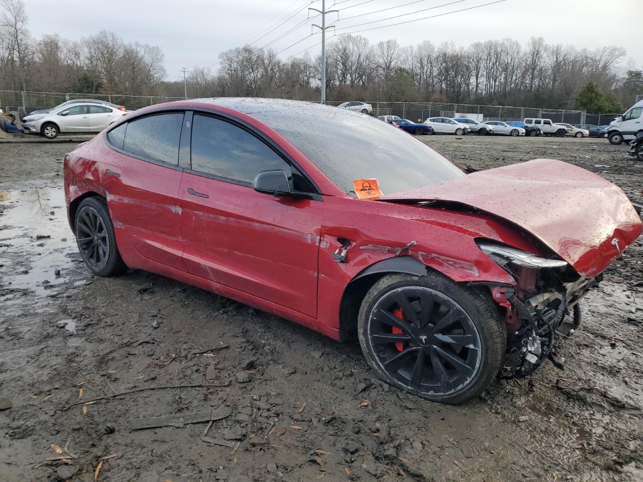 2022 TESLA MODEL 3  VIN:5YJ3E1EAXNF187262