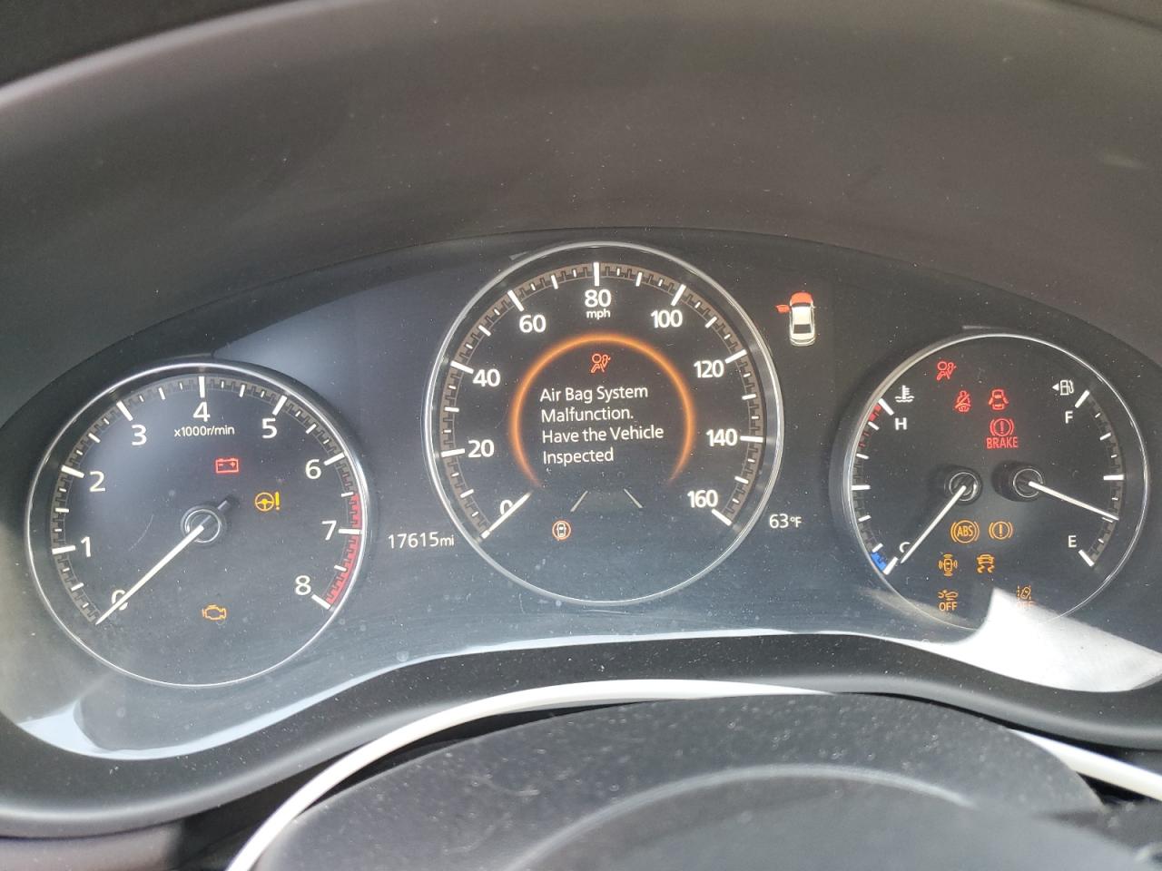 2024 MAZDA 3 SELECT SPORT VIN:3MZBPABM2RM427875