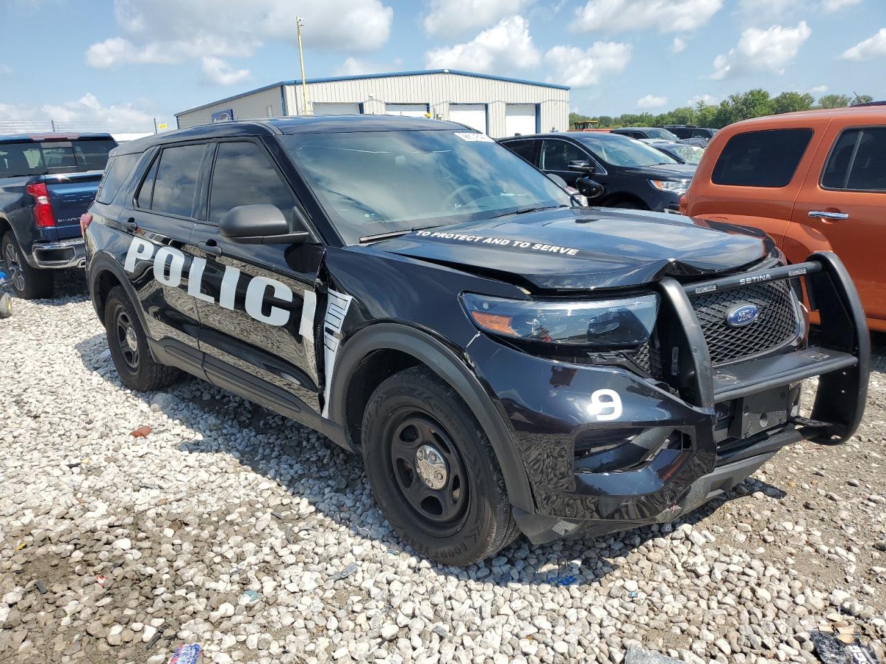 2022 FORD EXPLORER POLICE INTERCEPTOR VIN:1FM5K8AB4NGC24431