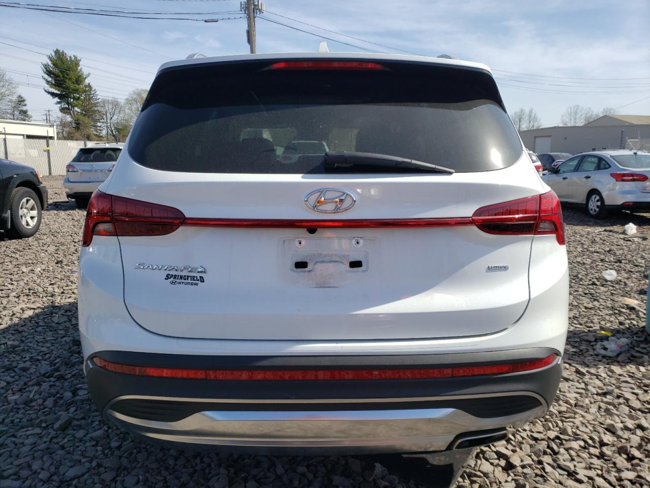 2022 HYUNDAI SANTA FE SEL VIN:5NMS3DAJ1NH480524