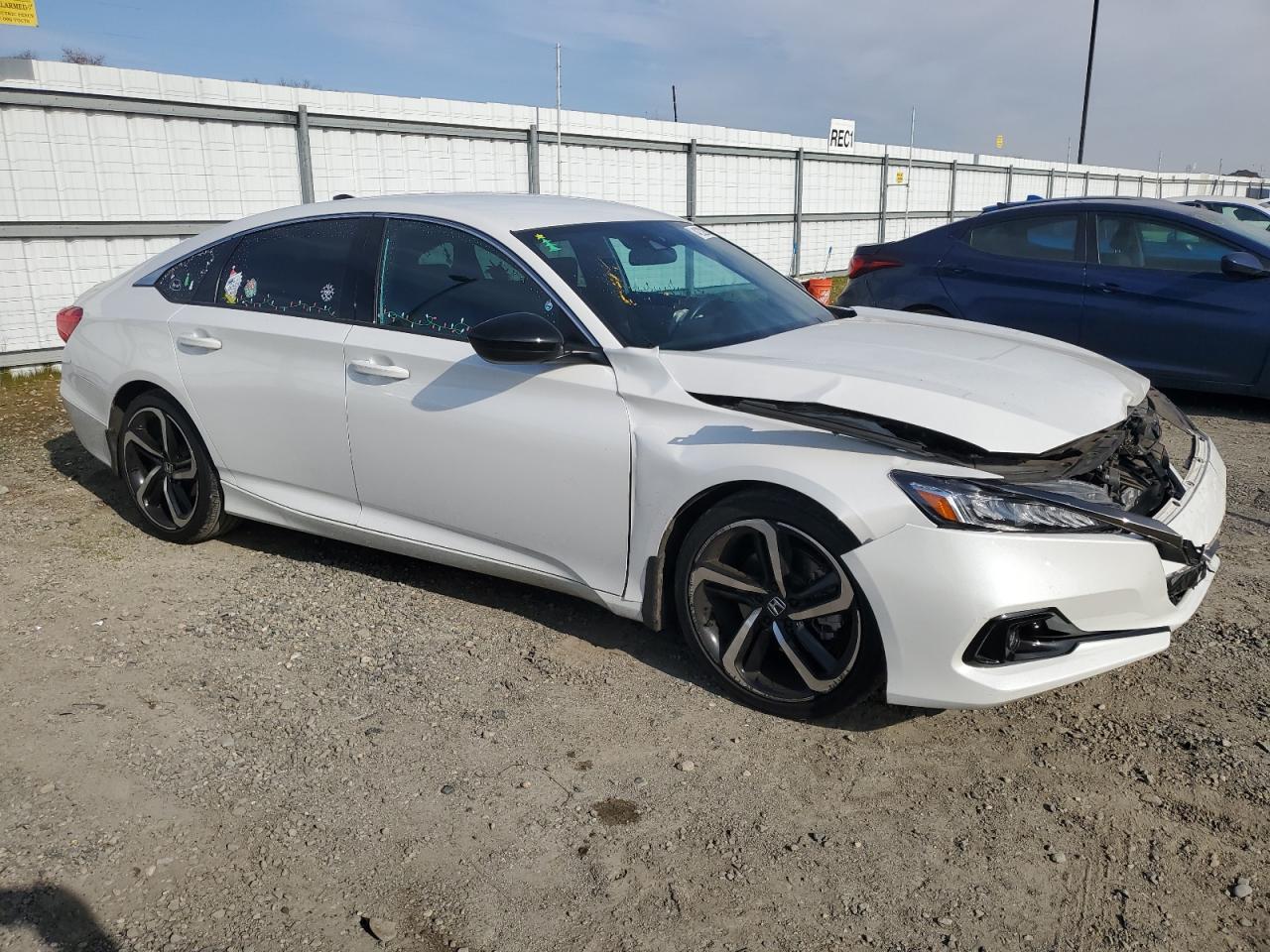 2022 HONDA ACCORD SPORT VIN:1HGCV1F34NA053664