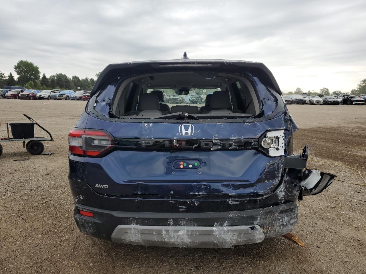 2023 HONDA PILOT EXL VIN:5FNYG1H43PB003370