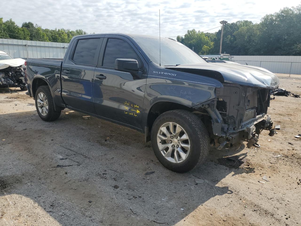 2022 CHEVROLET SILVERADO LTD C1500 CUSTOM VIN:1GCPWBEK2NZ104706