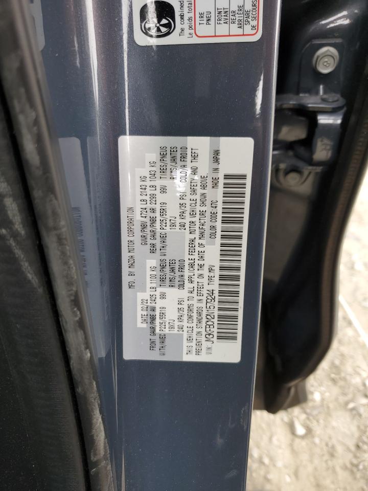 2022 MAZDA CX-5 PREFERRED VIN:JM3KFBCM2N1579244