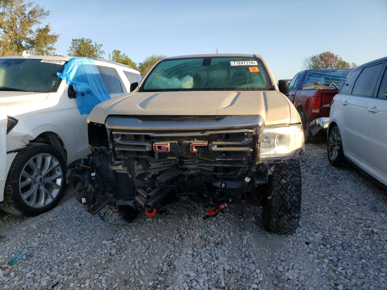 2022 GMC CANYON AT4 VIN:1GTG6FEN2N1152450