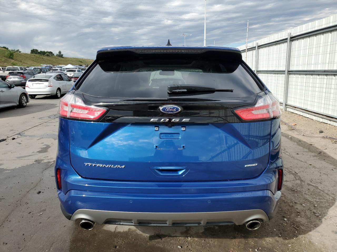 2022 FORD EDGE TITANIUM VIN:2FMPK4K98NBA00504