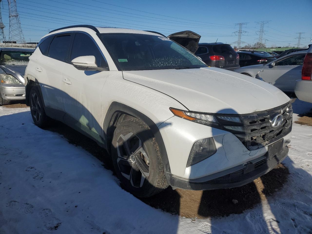 2022 HYUNDAI TUCSON SEL VIN:5NMJFCAE1NH093312