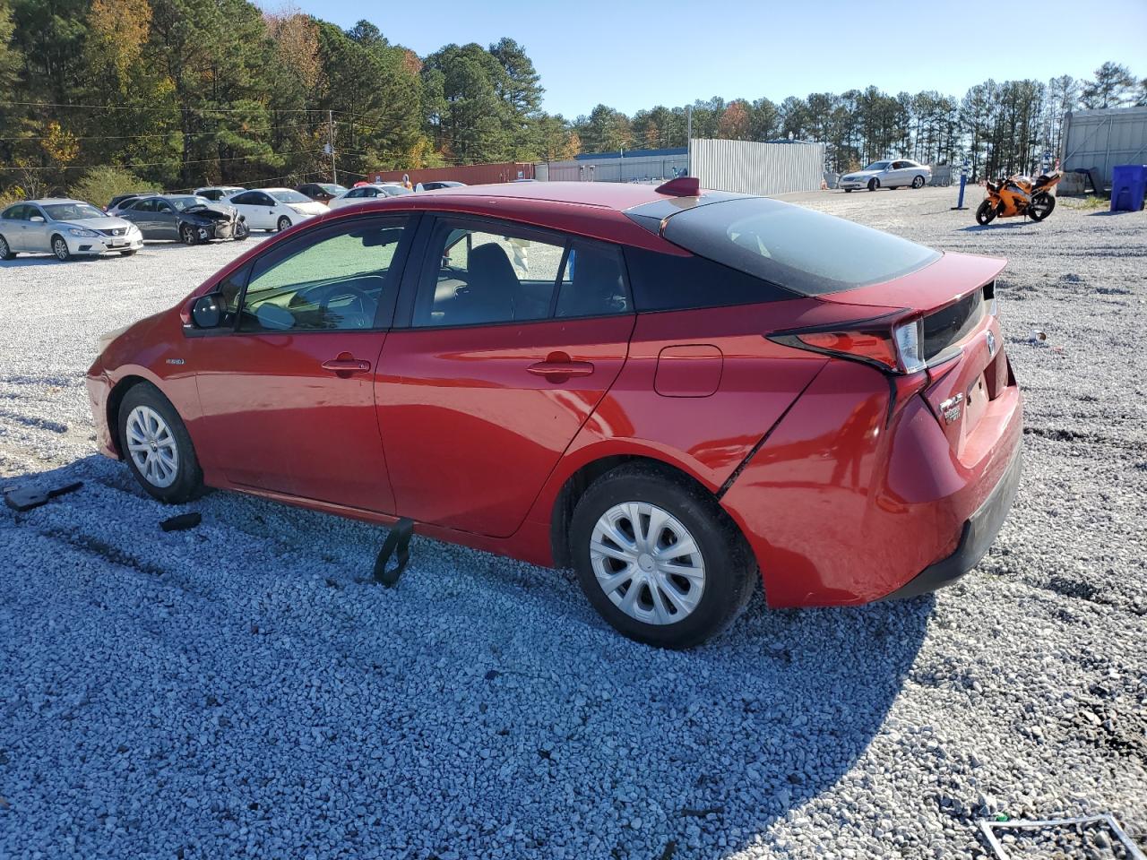 2022 TOYOTA PRIUS NIGHT SHADE VIN:JTDKAMFU5N3156371