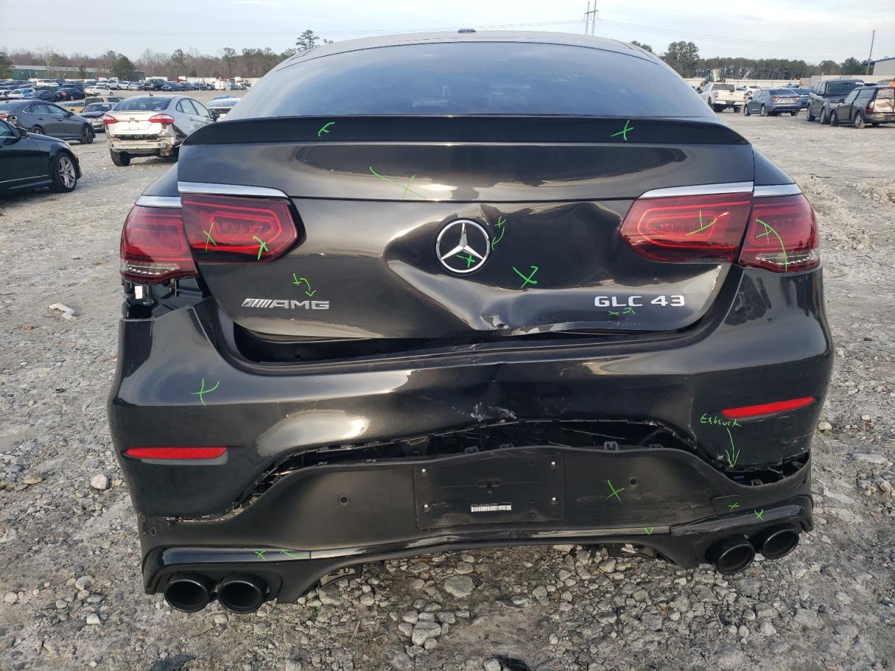 2022 MERCEDES-BENZ GLC COUPE 43 4MATIC AMG VIN:W1N0J6EB6NG052993