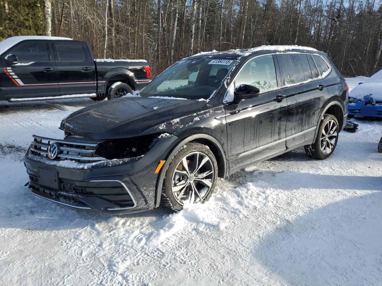 2023 VOLKSWAGEN TIGUAN SEL R-LINE BLACK VIN:3VV4B7AX8PM127071