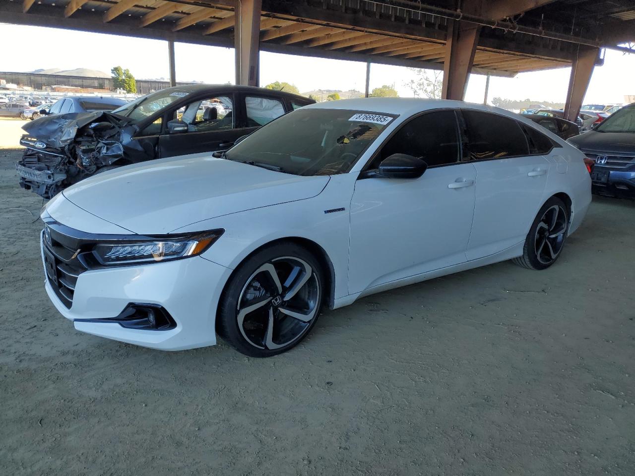 2022 HONDA ACCORD HYBRID SPORT VIN:1HGCV3F25NA044748