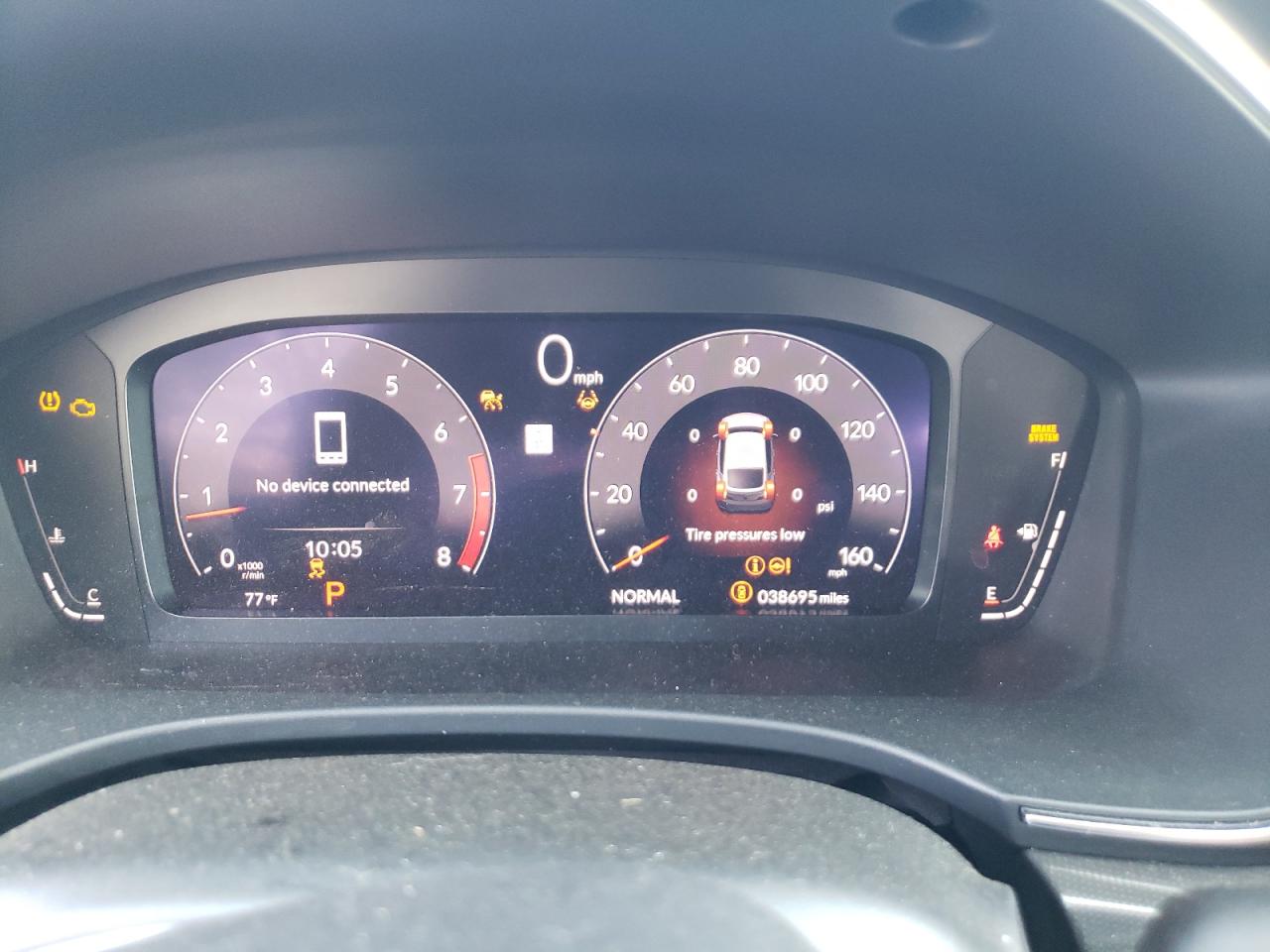 2023 ACURA INTEGRA A-SPEC TECH VIN:19UDE4H64PA001807