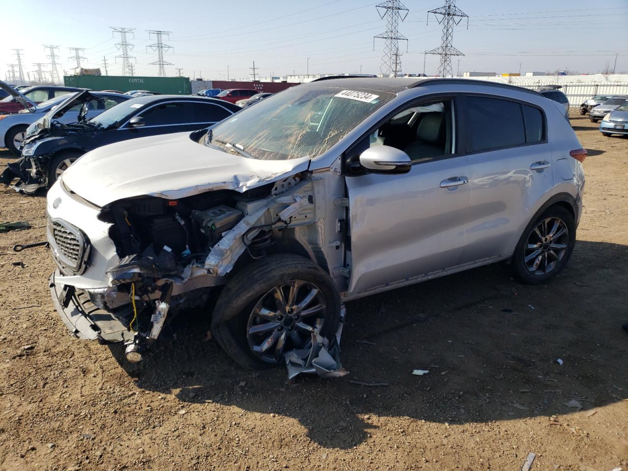2022 KIA SPORTAGE S VIN:KNDP6CAC1N7023440