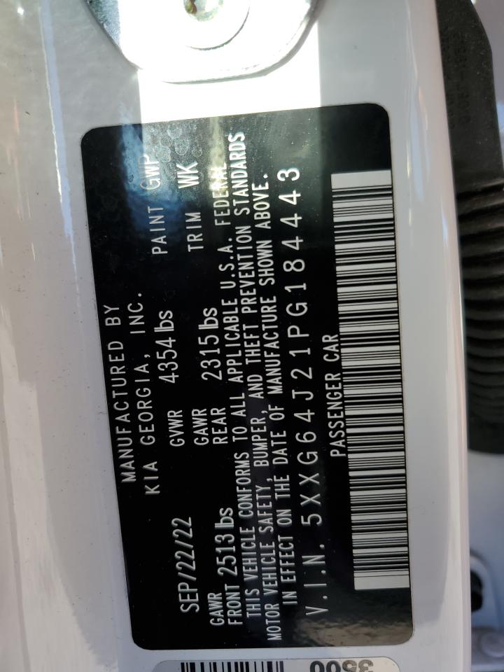 2023 KIA K5 GT LINE VIN:5XXG64J21PG184443