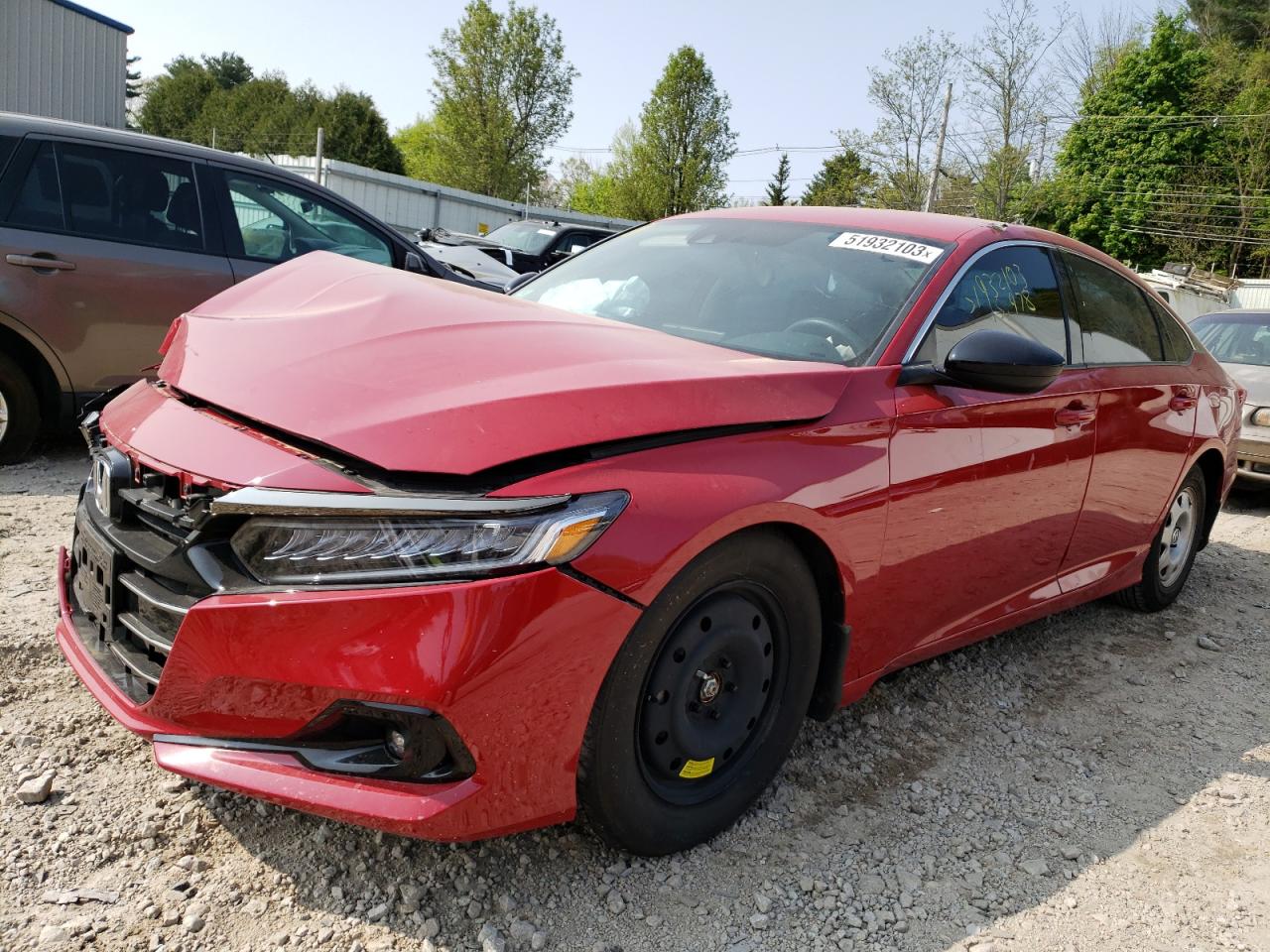 2022 HONDA ACCORD SPORT SE VIN:1HGCV1F41NA045725
