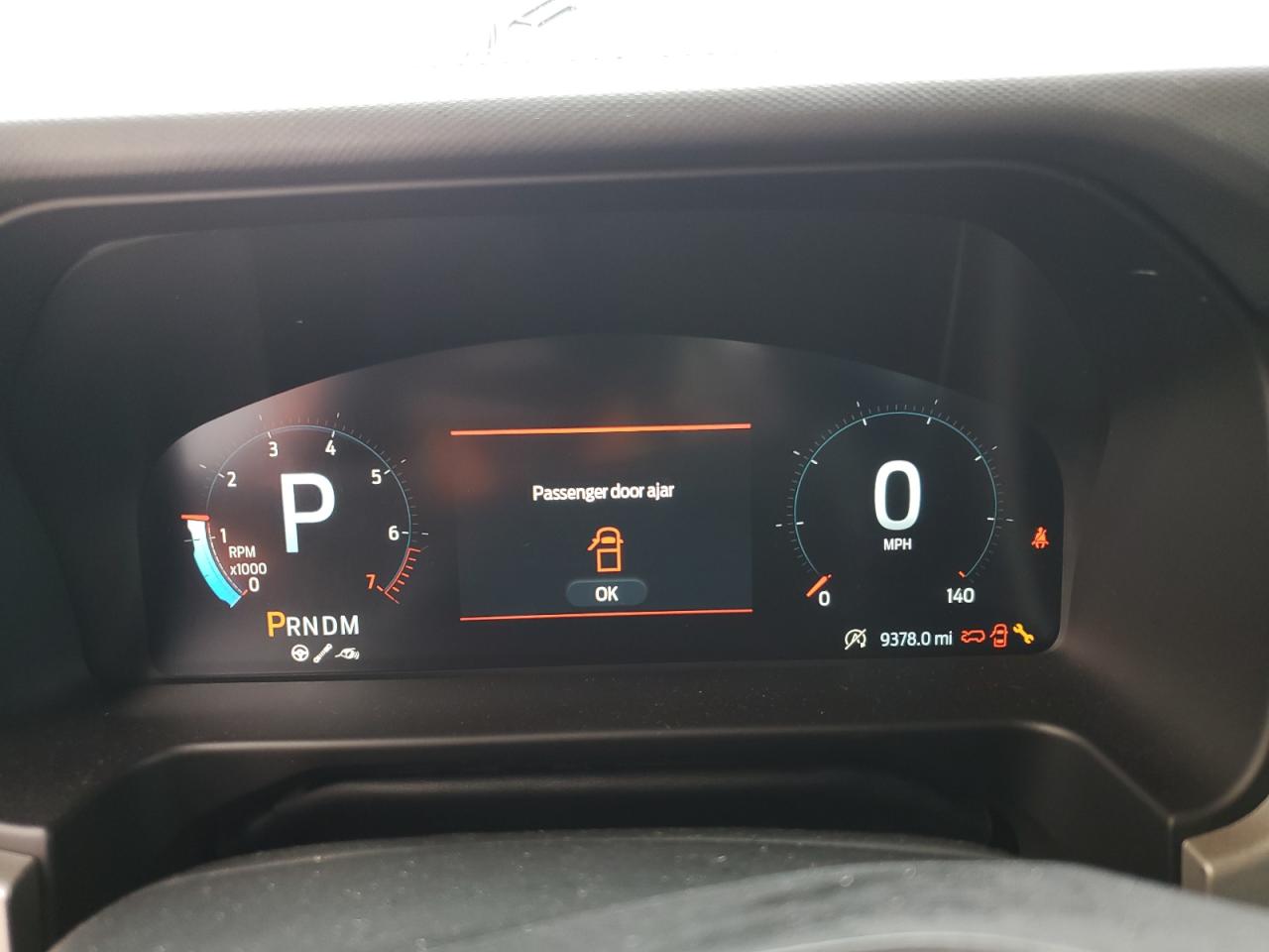 2023 FORD BRONCO RAPTOR VIN:1FMEE5JRXPLB90380