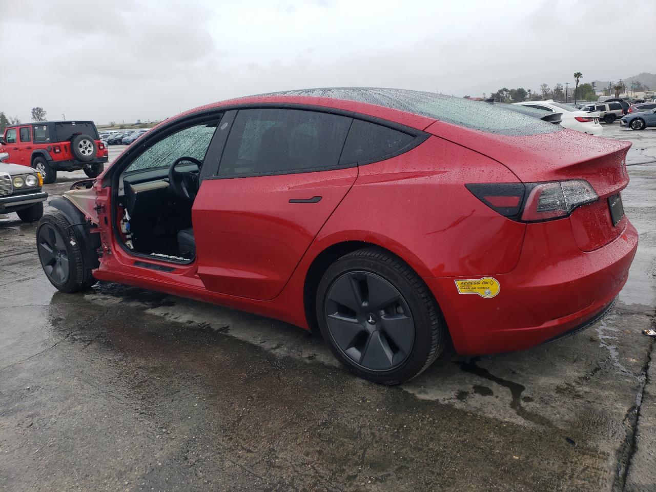 2022 TESLA MODEL 3  VIN:5YJ3E1EB1NF273763