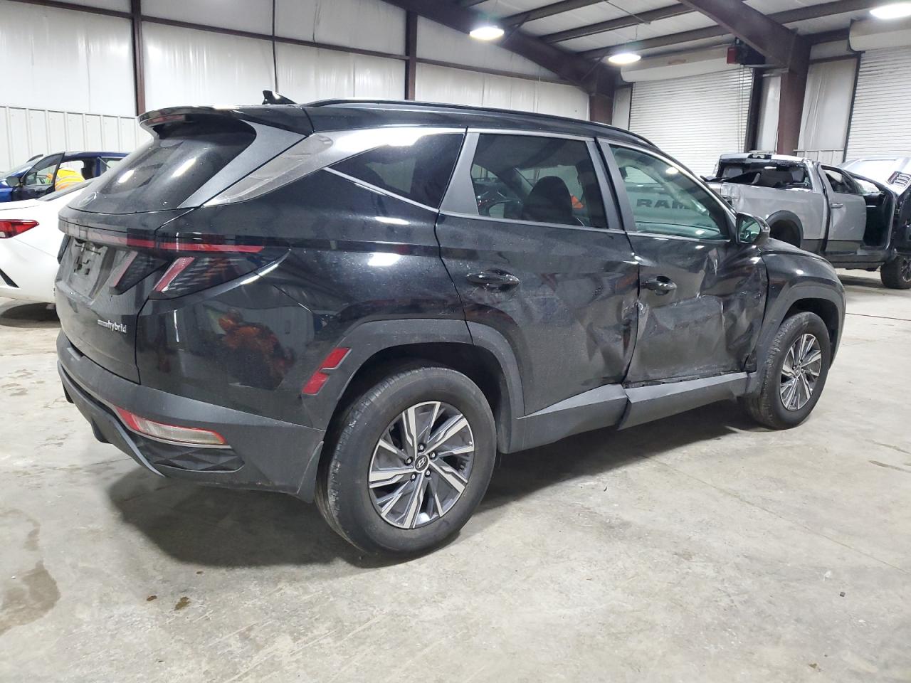 2022 HYUNDAI TUCSON BLUE VIN:KM8JBCA10NU081178