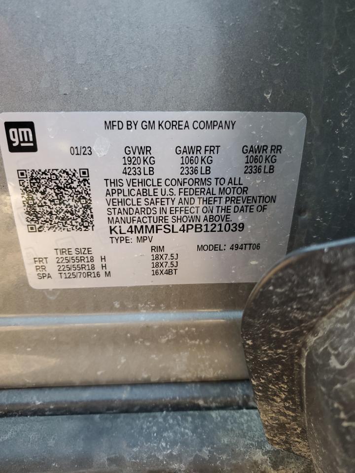 2023 BUICK ENCORE GX ESSENCE VIN:KL4MMFSL4PB121039