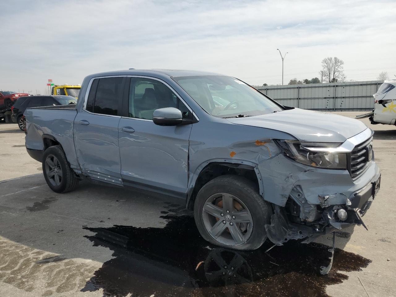 2023 HONDA RIDGELINE RTL VIN:5FPYK3F5XPB018347