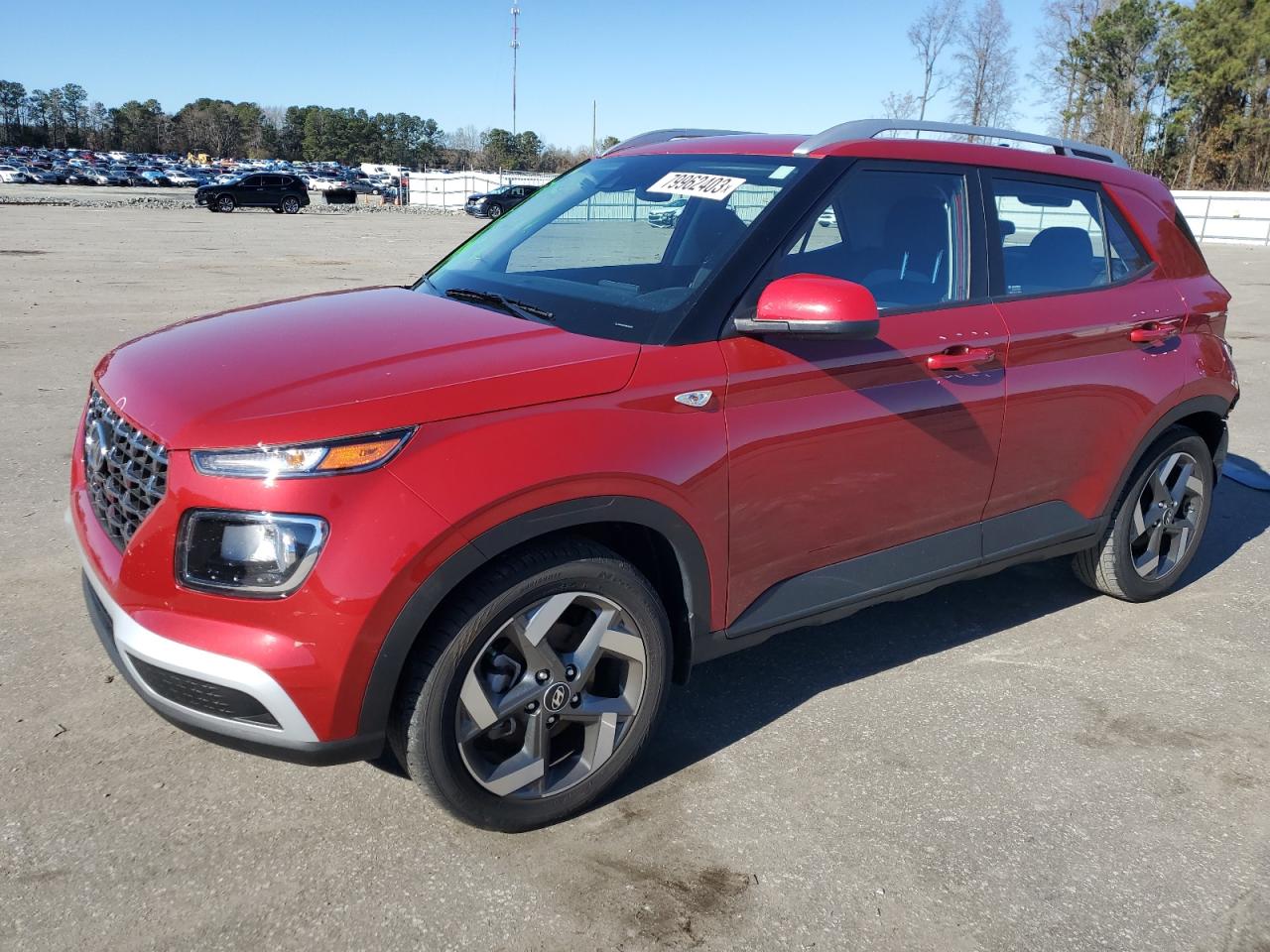 2022 HYUNDAI VENUE SEL VIN:KMHRC8A39NU180984