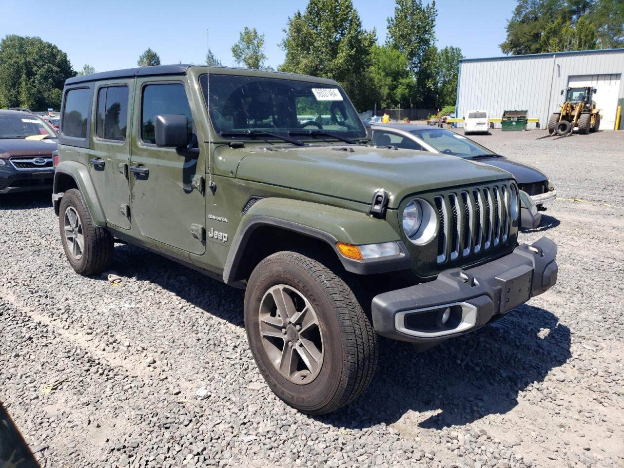 2023 JEEP WRANGLER SAHARA VIN:1C4HJXEG9PW571217