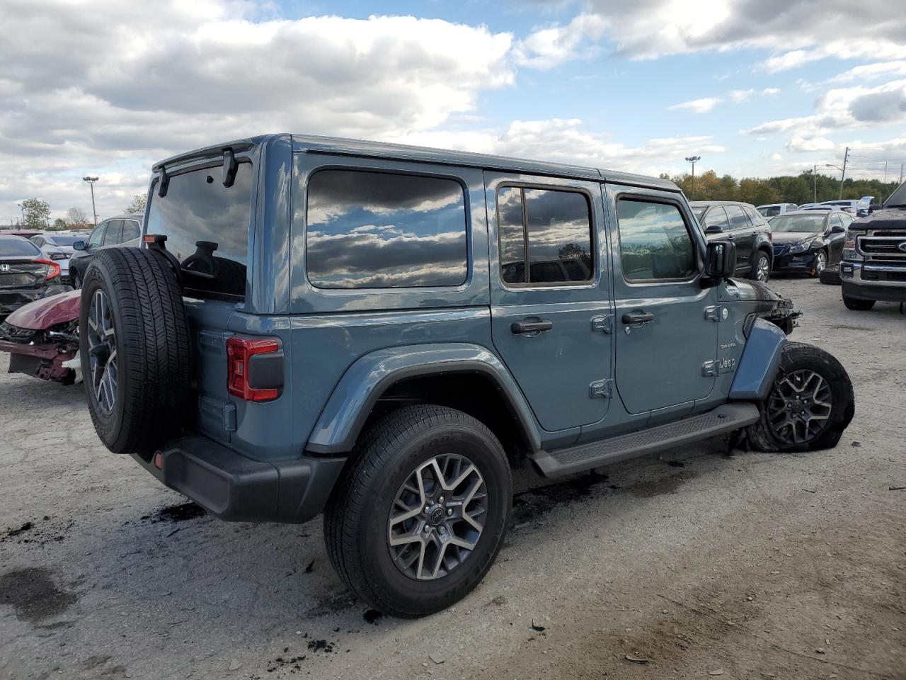 2024 JEEP WRANGLER SAHARA VIN:1C4PJXEG1RW267927