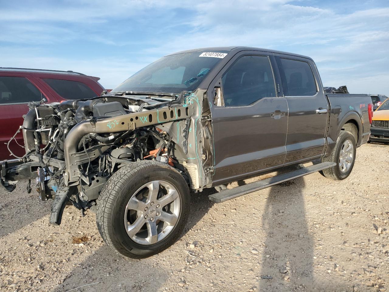 2023 FORD F150 SUPERCREW VIN:1FTFW1E80PFB47617