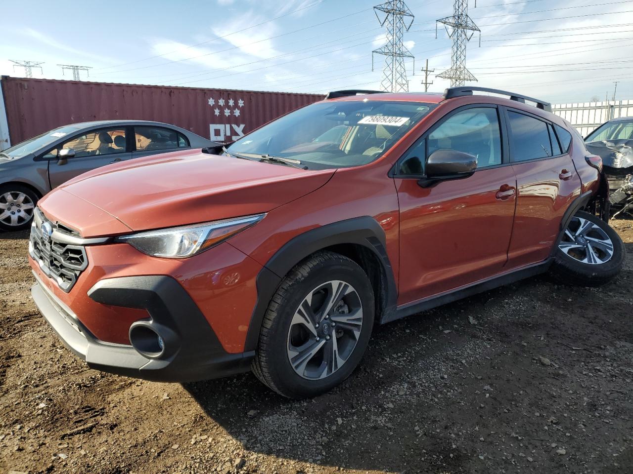 2024 SUBARU CROSSTREK PREMIUM VIN:JF2GUADC9RH267800