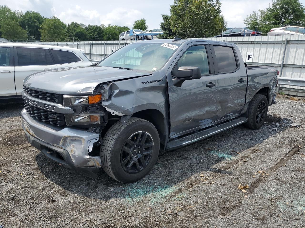 2022 CHEVROLET SILVERADO LTD K1500 CUSTOM VIN:1GCPYBEK5NZ107917