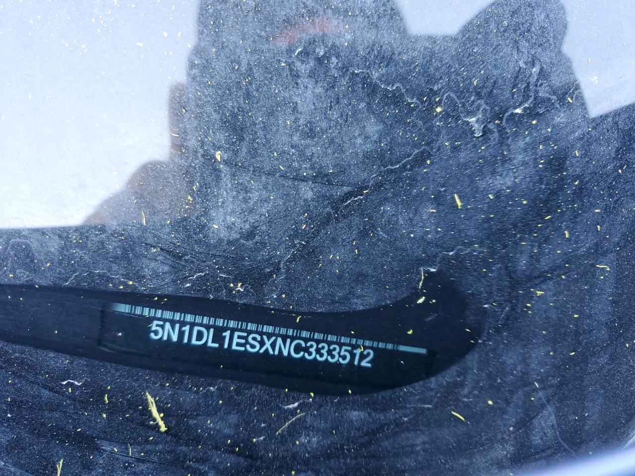 2022 INFINITI QX60 PURE VIN:5N1DL1ESXNC333512