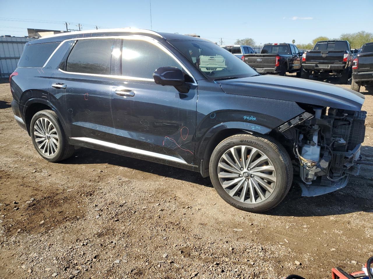 2023 HYUNDAI PALISADE CALLIGRAPHY VIN:5YFS4MCE1NP131432