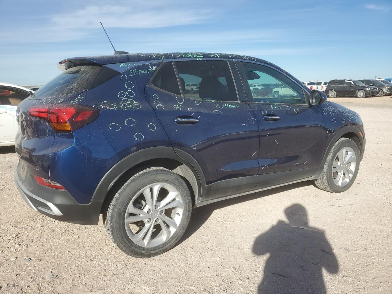 2022 BUICK ENCORE GX PREFERRED VIN:KL4MMBS23NB118646