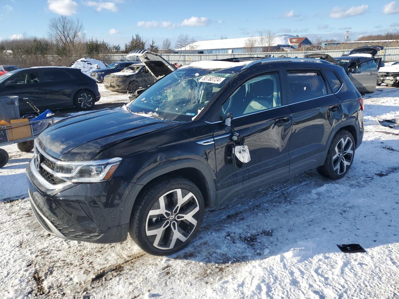2022 VOLKSWAGEN TAOS SEL VIN:3VV2X7B29NM018644