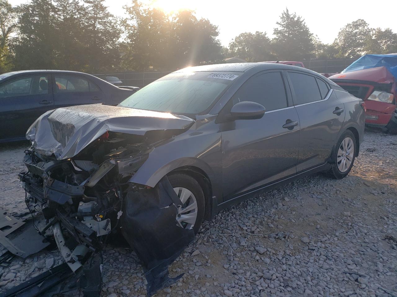 2022 NISSAN SENTRA S VIN:3N1AB8BV1NY280212