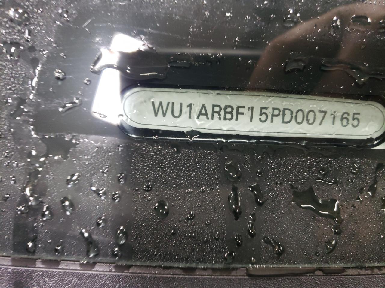 2023 AUDI RS Q8  VIN:WU1ARBF15PD007165