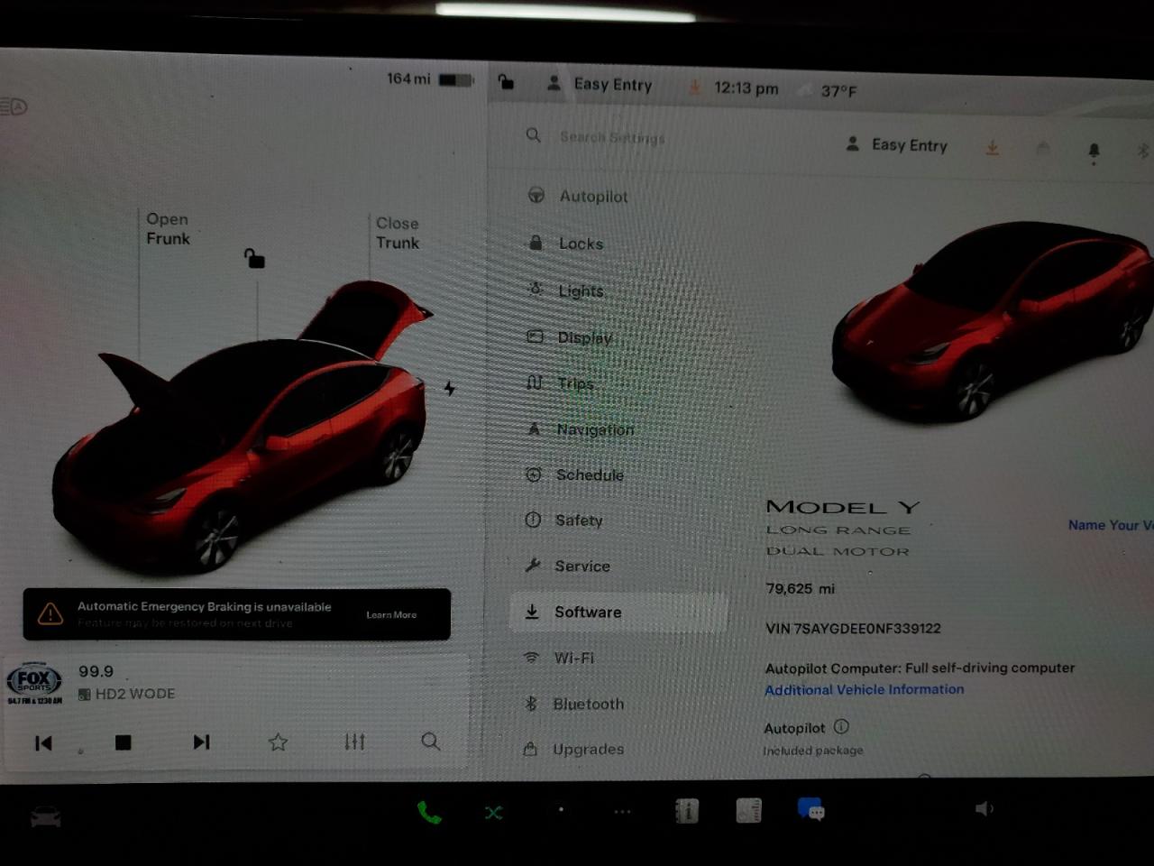 2022 TESLA MODEL Y  VIN:7SAYGDEE0NF339122