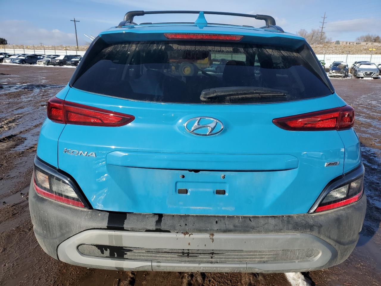2023 HYUNDAI KONA SEL VIN:KM8K6CAB6PU996850