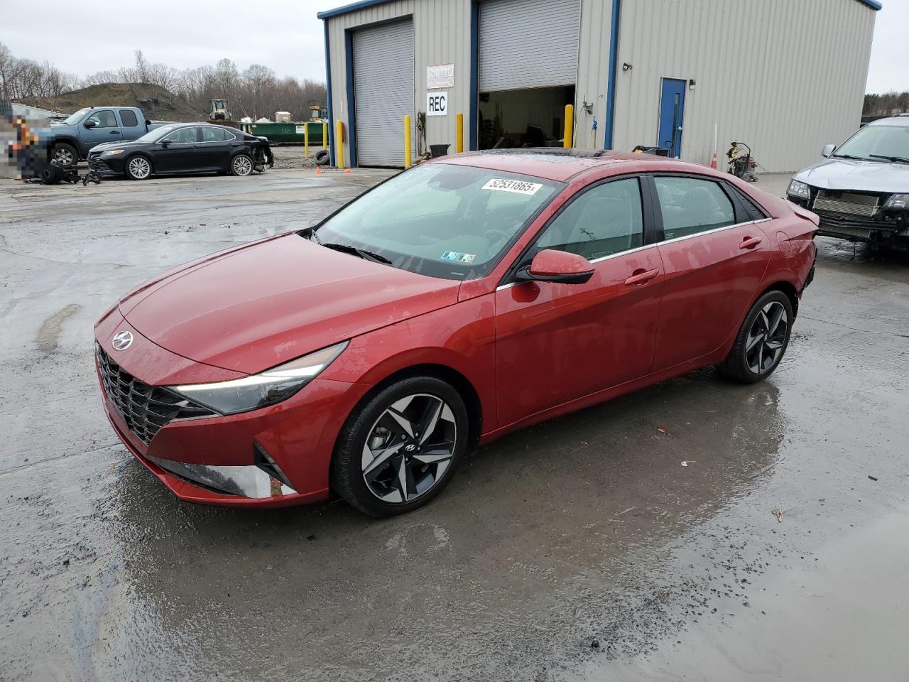 2023 HYUNDAI ELANTRA LIMITED VIN:KMHLN4AJ2PU083863