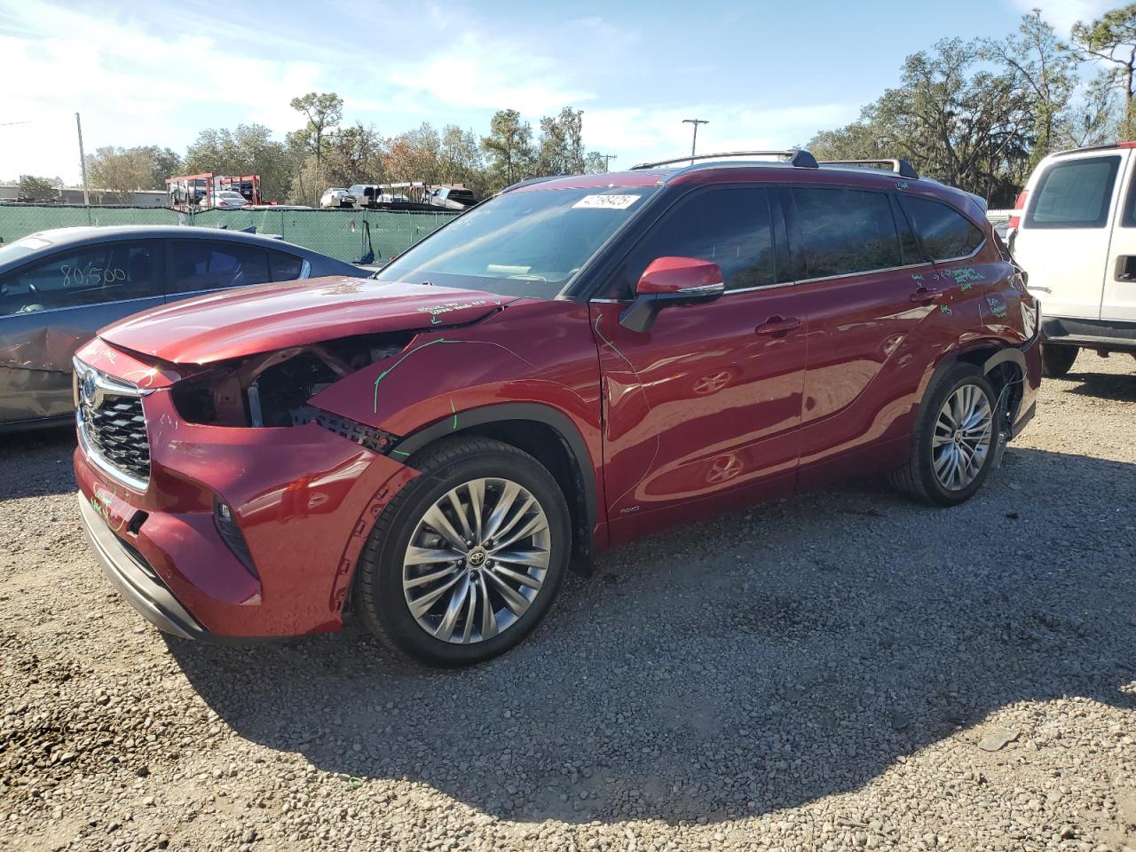 2023 TOYOTA HIGHLANDER HYBRID LIMITED VIN:5TDEBRCH7PS112310
