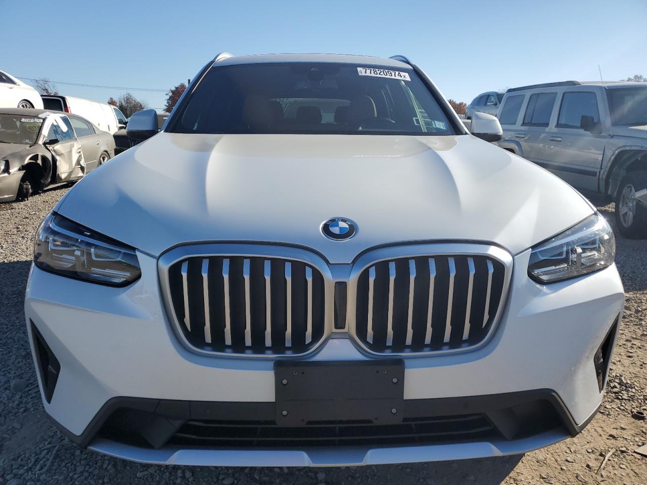 2022 BMW X3 XDRIVE30I VIN:5UX53DP06N9N22370