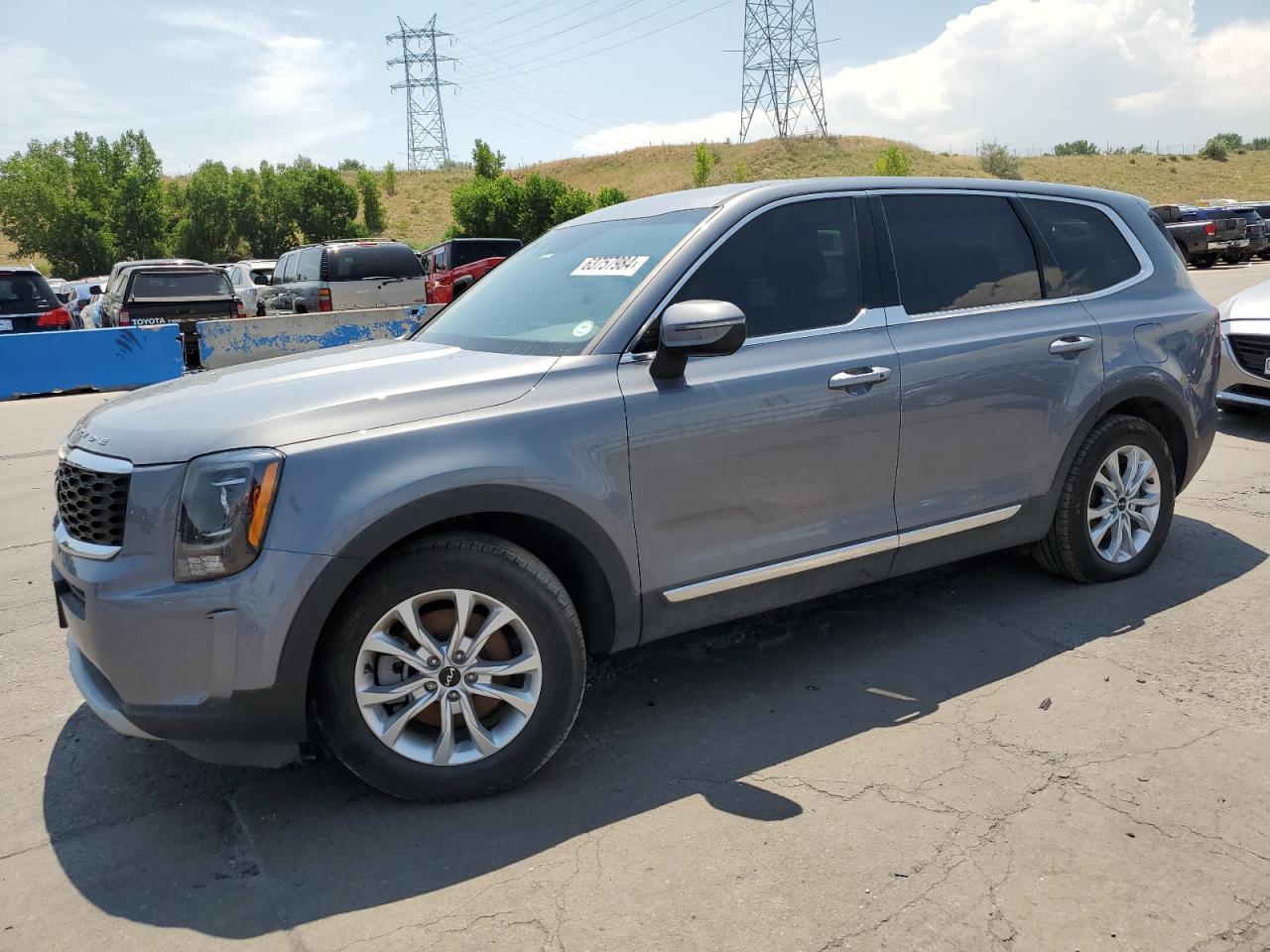 2022 KIA TELLURIDE LX VIN:5XYP2DHC6NG218587