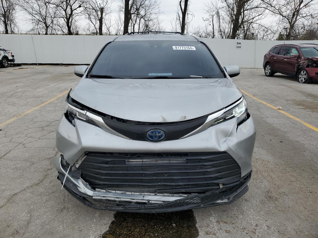 2022 TOYOTA SIENNA LE VIN:5TDKSKFCXNS071159
