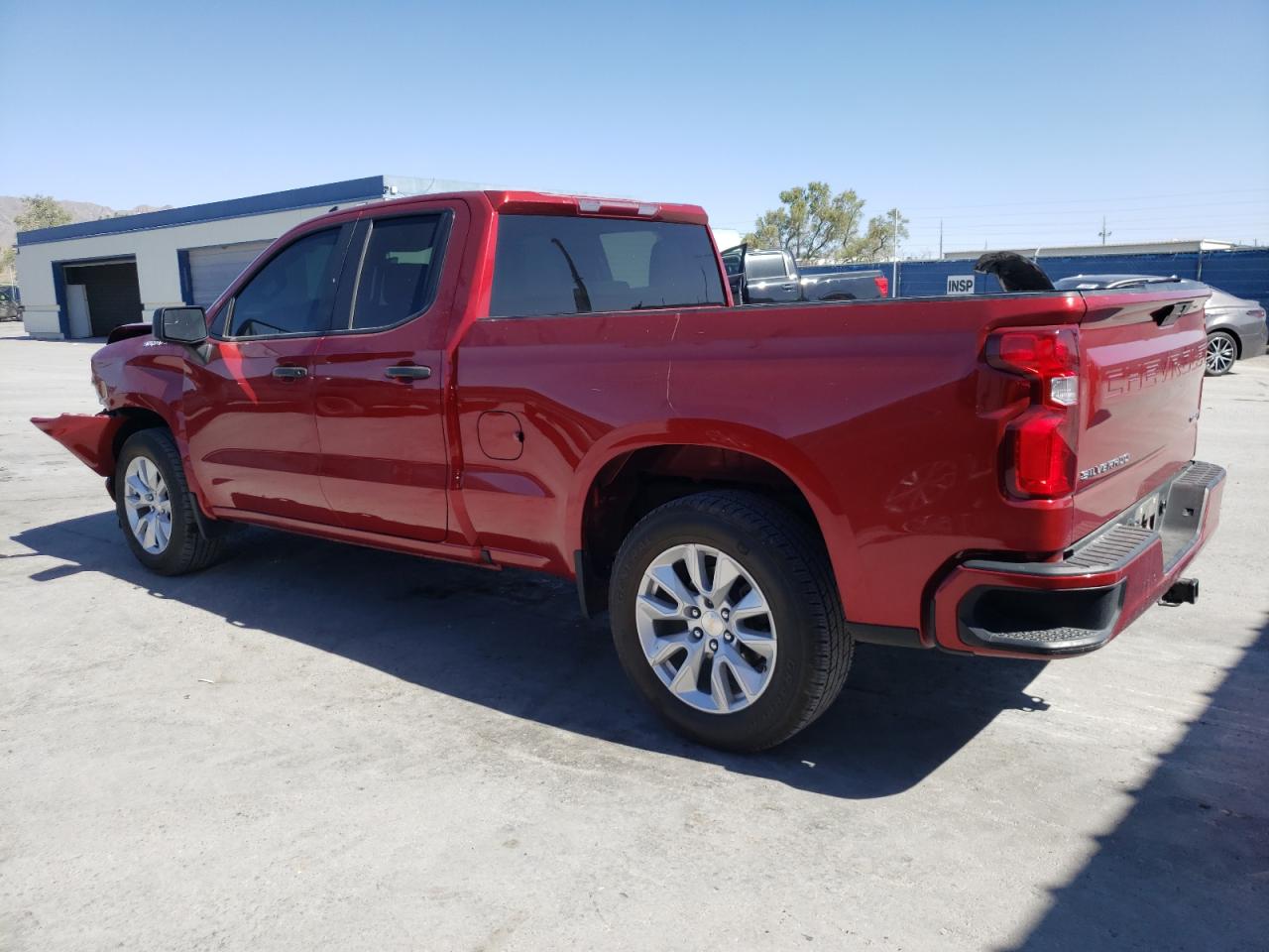 2022 CHEVROLET SILVERADO LTD C1500 CUSTOM VIN:1GCRWBEK9NZ190315