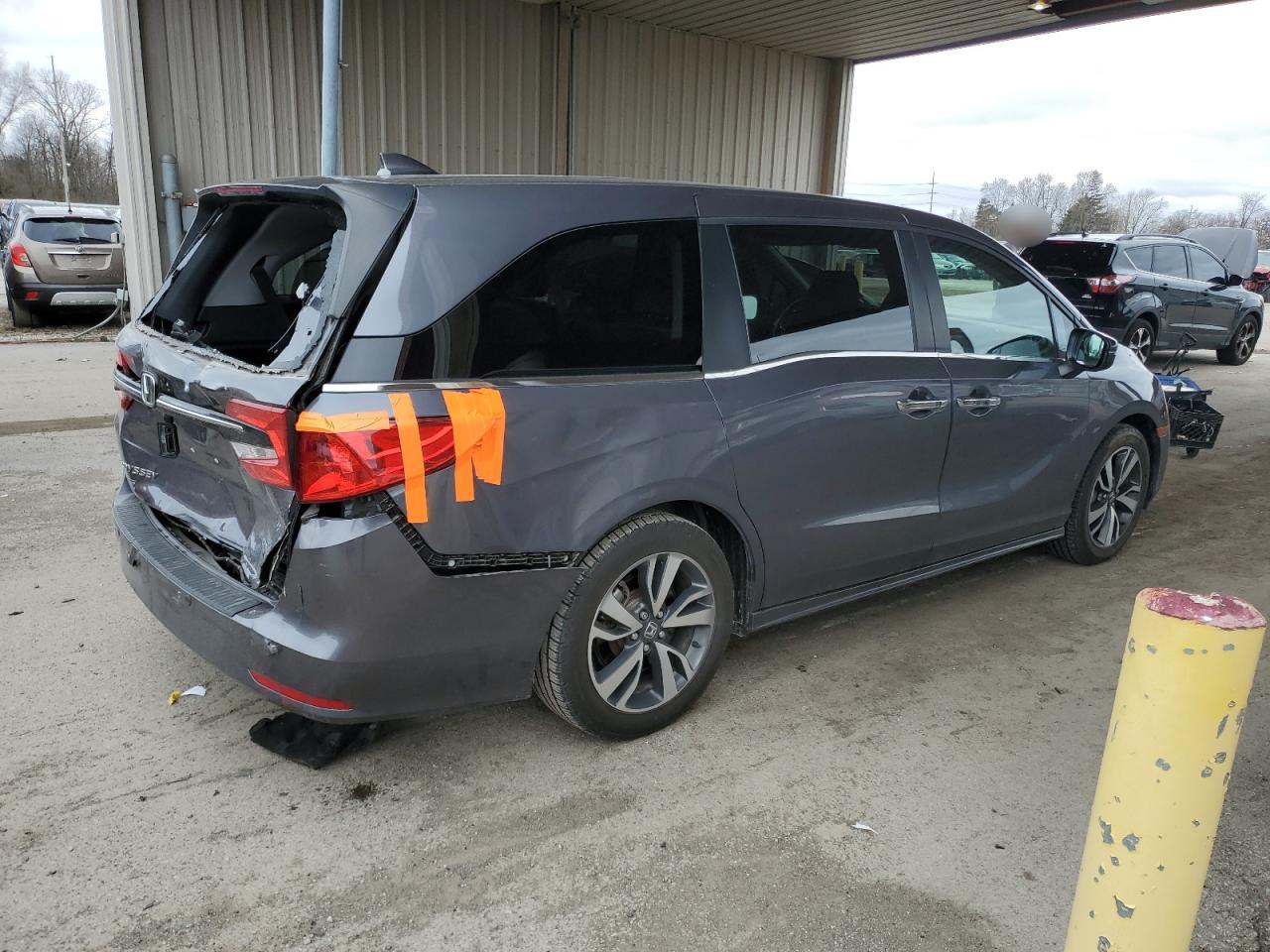 2022 HONDA ODYSSEY TOURING VIN:5FNRL6H85NB023052