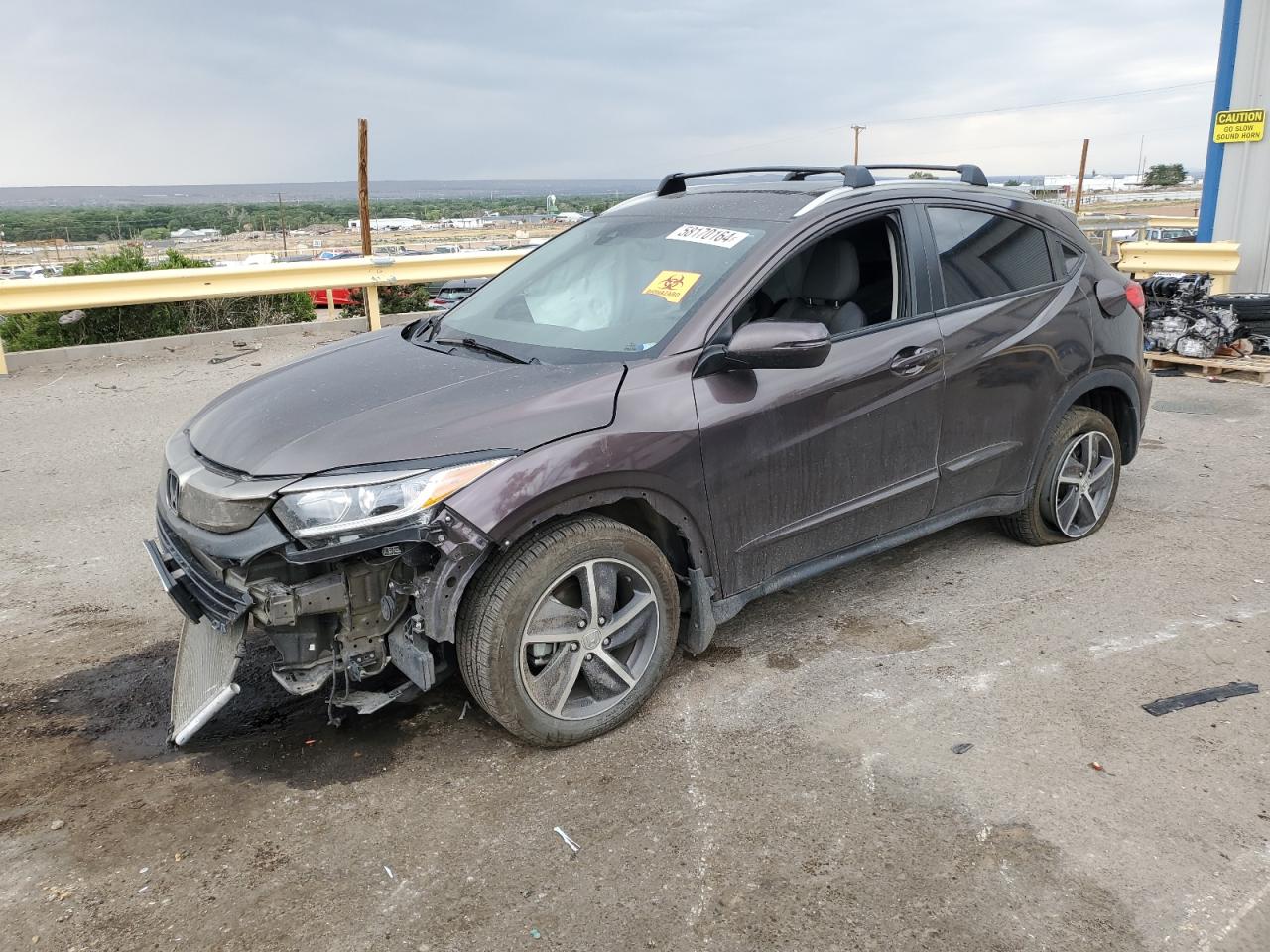 2022 HONDA HR-V EX VIN:3CZRU6H58NM721535