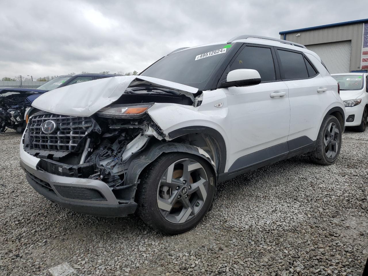 2022 HYUNDAI VENUE SEL VIN:KMHRC8A3XNU166821