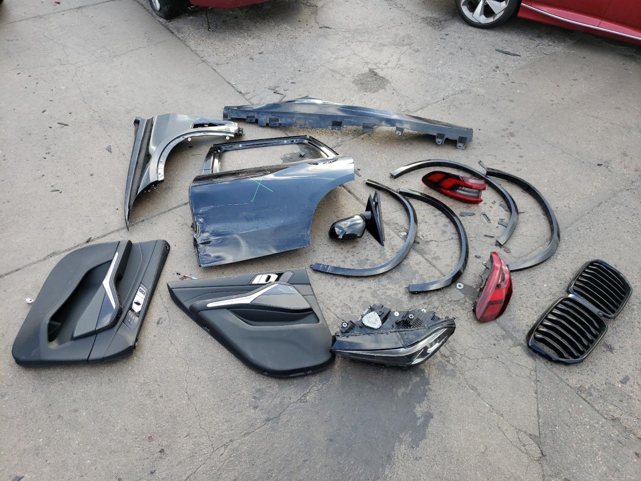 2023 BMW X5 M50I VIN:5UXJU4C07P9P54612