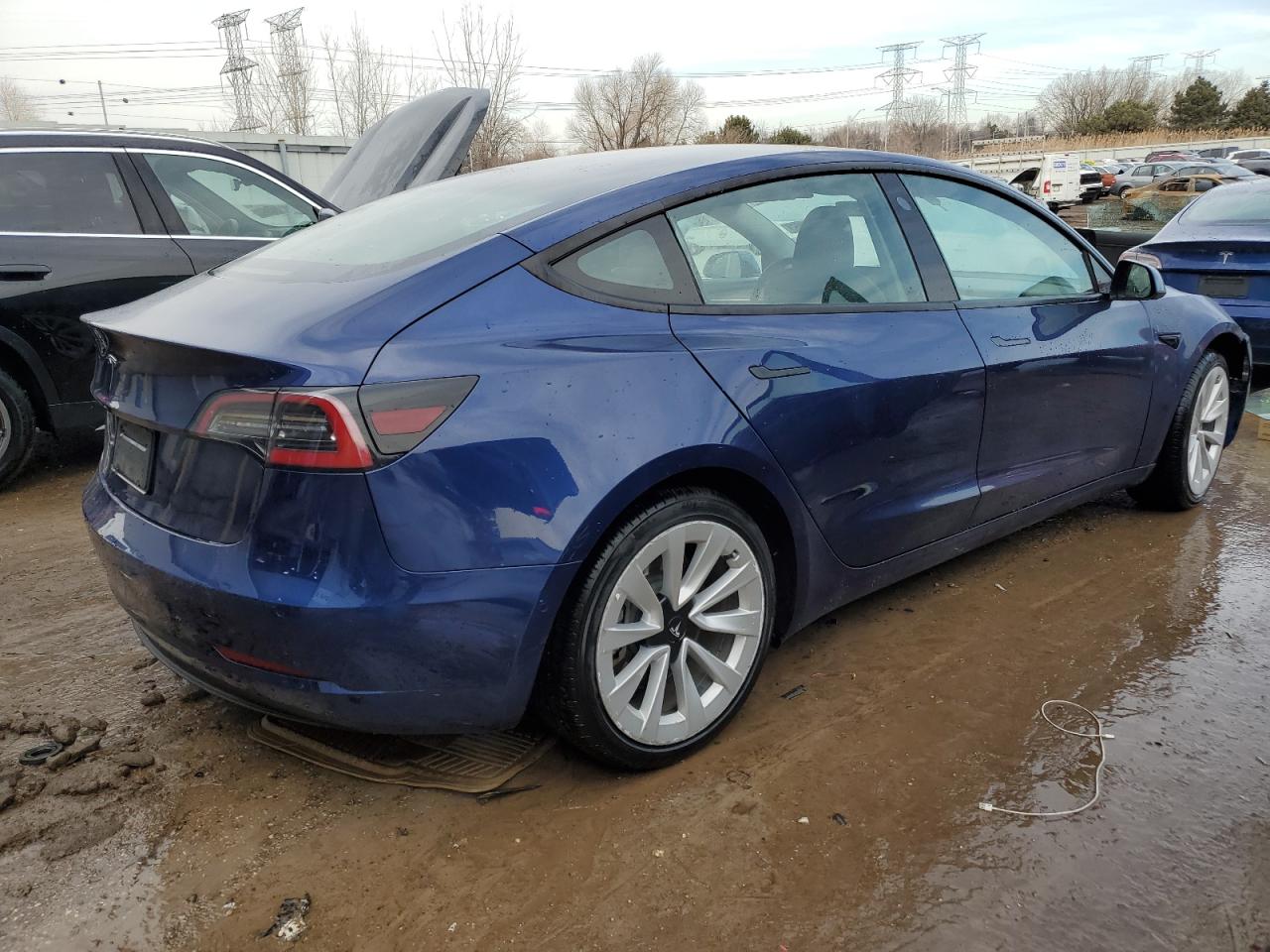 2022 TESLA MODEL 3  VIN:5YJ3E1EA0NF369178
