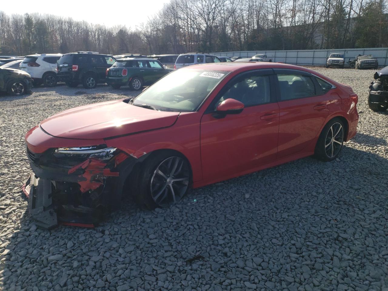 2022 HONDA CIVIC TOURING VIN:2HGFE1F94NH301575